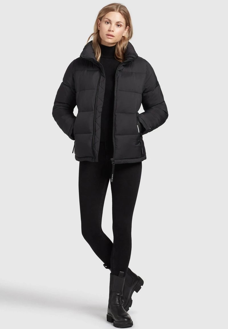 Khujo Femme BLONDIE Veste D'hiver Schwarz 4 Khujo Femme BLONDIE Veste D'hiver Schwarz – Image 2
