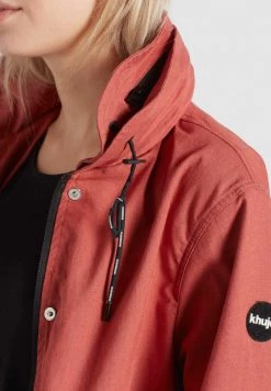 Khujo Femme TIKVA Parka Red -Khujo Soldes 52805b998a69435187ba7a0ab06cc2c9