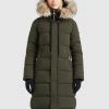 Khujo Femme LISSANDRA Veste D'hiver Dunkeloliv -Khujo Soldes 536083774d1849409bf4a044bd678680