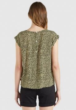 Khujo Femme LOMBA Blouse Schwarz Gelb Geblümt -Khujo Soldes 539d6330837042a7b49ab5580e30d64f