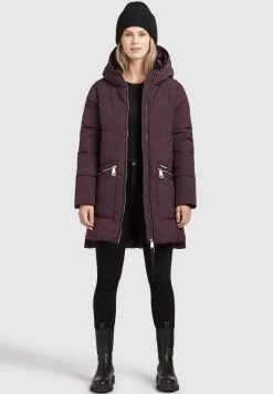 Khujo Femme BINE Veste D'hiver Weinrot -Khujo Soldes 539e69bbab3b4619ab296c44e049517c