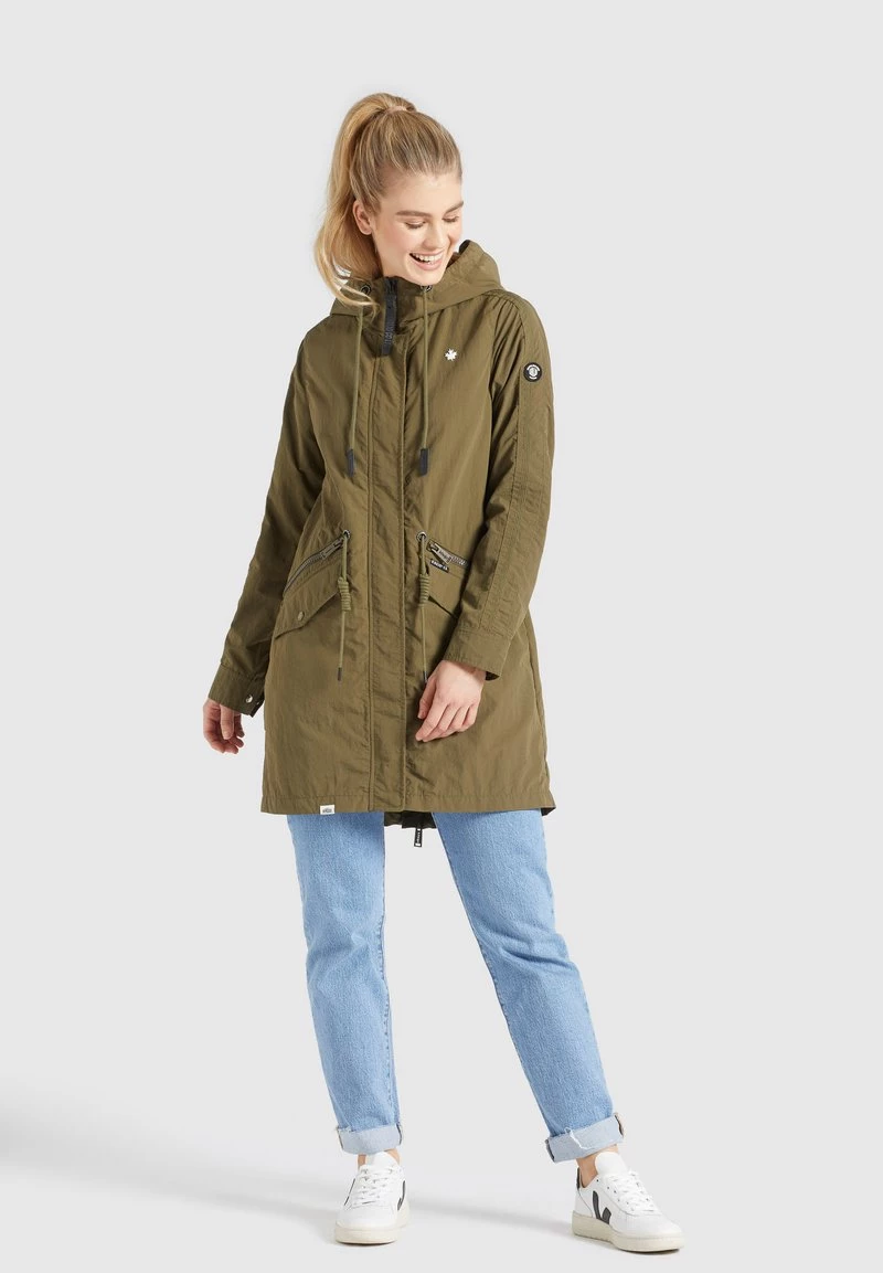 Khujo Femme NEPHELE Parka Khaki 10 Khujo Femme NEPHELE Parka Khaki – Image 8
