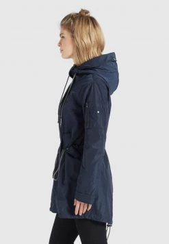 Khujo Femme CATHARINA Parka Dunkelblau -Khujo Soldes 54812ee957204cfdb18b459685365c69