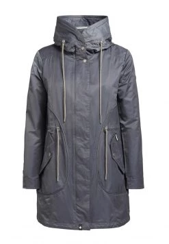 Khujo Femme ONDA2 Parka Graublau -Khujo Soldes 54e97f71ec1a43099325a64b6f100b32