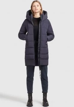 Khujo NAVASSA Veste D'hiver Dunkelblau Femme -Khujo Soldes 54eddaf0cec048fd9fe4b0d6003a90f8