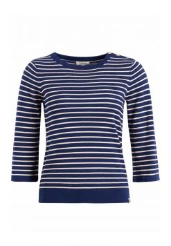 Khujo RAISA Pullover Dunkelblau Femme -Khujo Soldes 54f8aa723b97445cbc37df10137ac40c