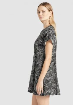 Khujo Femme IOCASTE Robe En Jersey Schwarz Gemustert 12 Khujo Femme IOCASTE Robe En Jersey Schwarz Gemustert -Khujo Soldes 5561c95428e64867853ad603ef2f3ca5