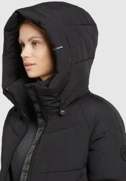 Khujo Femme ISIDORA Veste D'hiver Schwarz -Khujo Soldes 56cb61356cc341f382778e6cafb62d6e