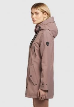 Khujo Femme JELLE Parka Mauve -Khujo Soldes 5716da683e22495b97f8833ca027e9ce