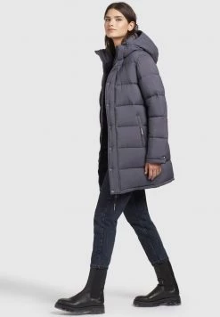 Khujo Femme WENCKE MATT Veste D'hiver Grau -Khujo Soldes 573259c1ae634110a617a1311f4eef9b
