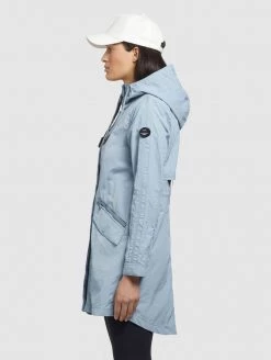 Khujo Femme GAMES Parka Hellblau -Khujo Soldes 5756a8e84d4944d1a0faf7b63af410dc