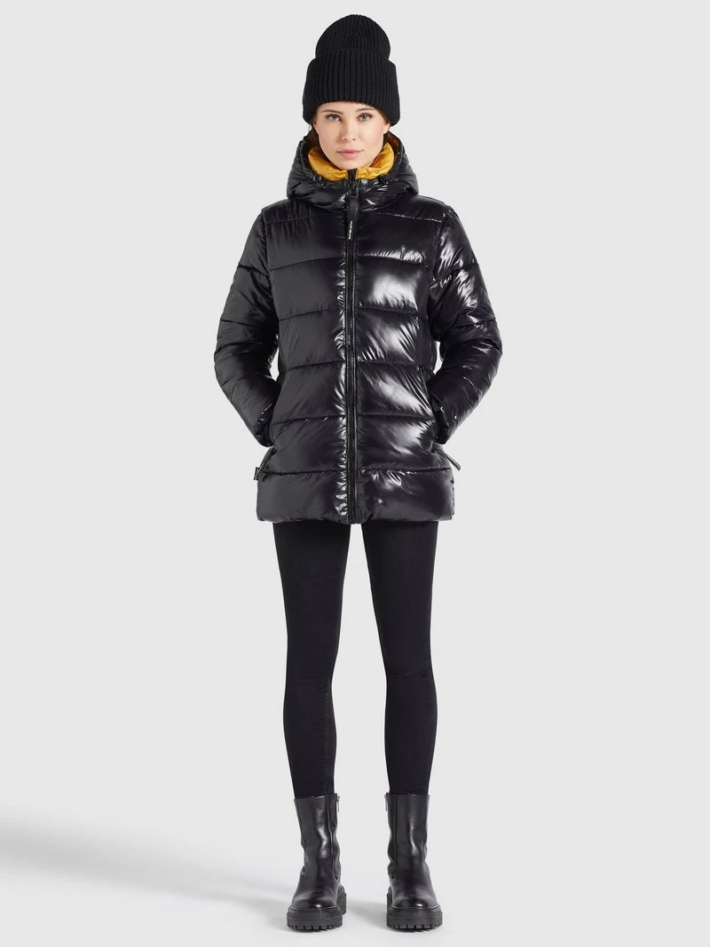 Khujo Femme AWINTA Veste D'hiver Schwarz 4 Khujo Femme AWINTA Veste D'hiver Schwarz – Image 2