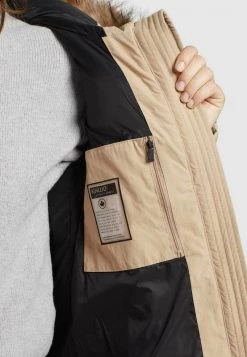 Khujo MANTEL JARVANA Veste D'hiver Beige Femme -Khujo Soldes 57d9d54bf02242bebae844ab5c4fd170