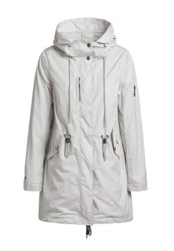 Khujo DAYES Parka Hellgrau Femme -Khujo Soldes 58c4eaffb6ac4db29f37ee58132db313