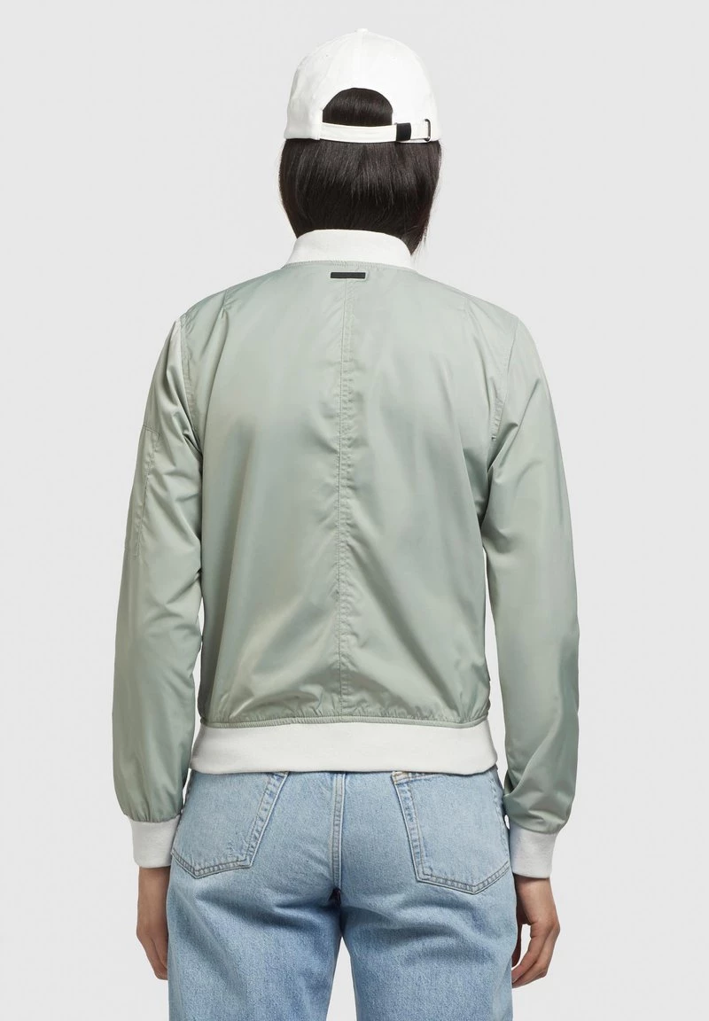 Khujo Femme STENCE Blouson Bomber Grey 5 Khujo Femme STENCE Blouson Bomber Grey – Image 3