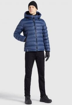 Khujo Homme TUDOR Veste D'hiver Dunkelblau -Khujo Soldes 595ea5b90f124ab0aff44e4fa437de94