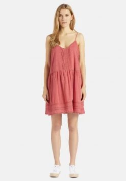 Khujo FELICITY Robe De Jour Rosa Femme -Khujo Soldes 5ad994574cfe4850841a78f9e9dbb32b