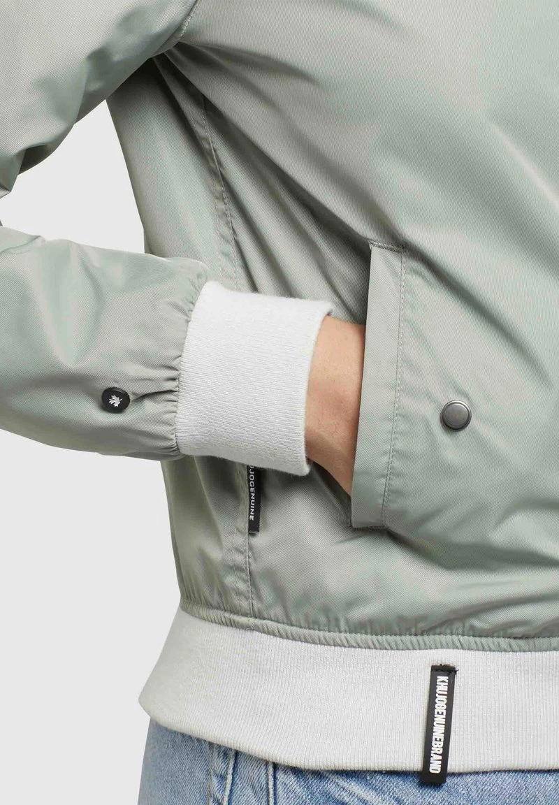 Khujo Femme STENCE Blouson Bomber Grey 9 Khujo Femme STENCE Blouson Bomber Grey – Image 7