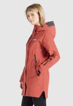 Khujo Femme ZULETIA Parka Rot -Khujo Soldes 5b9f3b64aa3b4992b2e3e4db8d2e093b