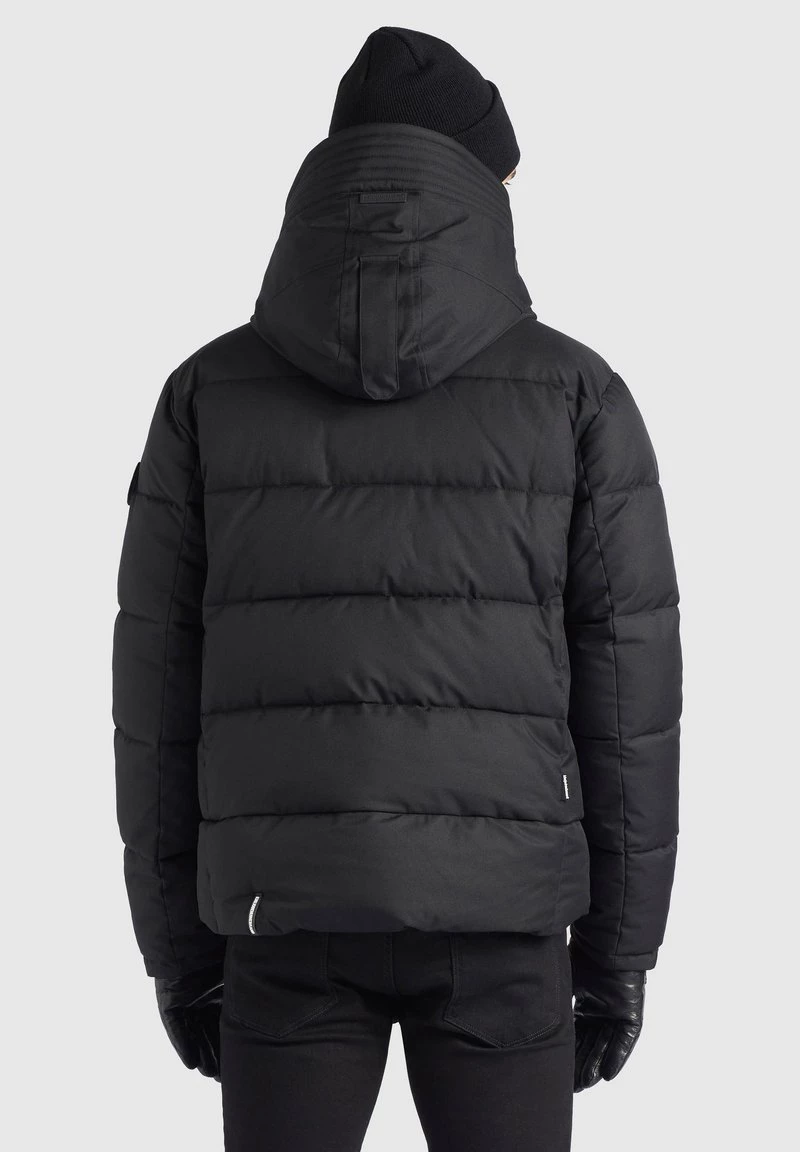 Khujo Homme SAVOR Veste D'hiver Schwarz 5 Khujo Homme SAVOR Veste D'hiver Schwarz – Image 3