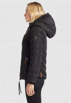 Khujo Femme EIJA Veste D'hiver Schwarz -Khujo Soldes 5c2fe64a2bbb4471926a346979bd8b0e