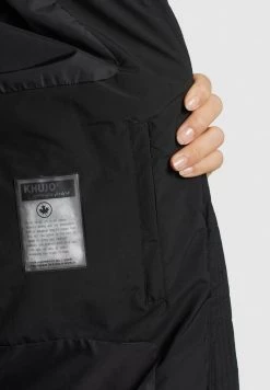 Khujo Femme BINE Veste D'hiver Schwarz -Khujo Soldes 5c37af51072646458b9779bae128172f