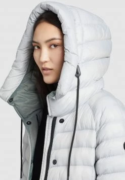 Khujo MANTEL NIANA SHINE Veste D'hiver Hellgrau Femme -Khujo Soldes 5d0a2be37fcc496cadac3e7c3ead2cae