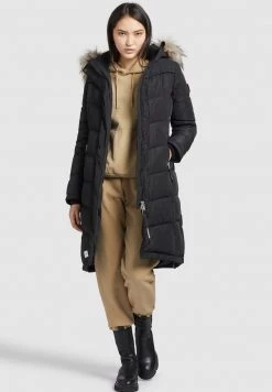 Khujo Femme LUBECK LONG Veste D'hiver Schwarz -Khujo Soldes 5d44e4d179554aa1985eb2abd1bca1a2