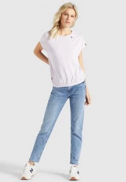 Khujo MARIKA T Shirt Imprimé Flieder Meliert Femme -Khujo Soldes 5dbb617364824f71bef4dd30eaec4751