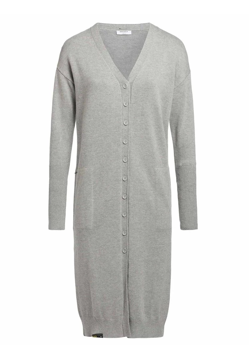 Khujo ELINA Gilet Grau Meliert Femme 7 Khujo ELINA Gilet Grau Meliert Femme – Image 5