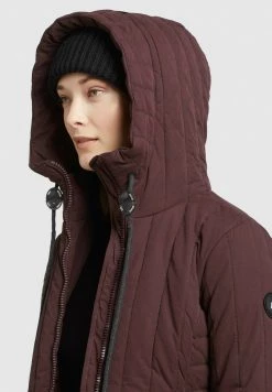 Khujo Femme TWEETY PRIME5 PEACHED Veste Mi Saison Weinrot -Khujo Soldes 5e784d578c2b4d428b5c0f45b2135a28