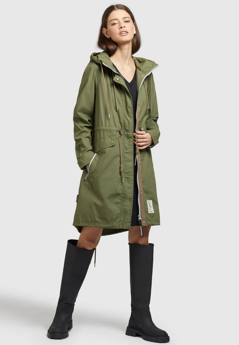 Khujo Femme NANDA3 Parka Oliv 4 Khujo Femme NANDA3 Parka Oliv – Image 2