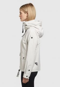 Khujo BLAIR Veste Mi Saison Hellgrau Femme -Khujo Soldes 5f8acc62b333415c86505e682a36abd1