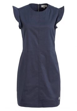 Khujo Femme CHARNA Robe De Jour Dunkelblau -Khujo Soldes 60a6d1d762a44d81b79cf08f9d782345