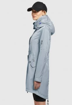 Khujo DAYES Parka Blaugrau Hell Femme -Khujo Soldes 60d31f4158384d92818e1bd7ee0d295f