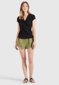 Khujo Femme LETICIA T Shirt Imprimé Schwarz -Khujo Soldes 613e36dbb53e45ca9058c983d37cab1c