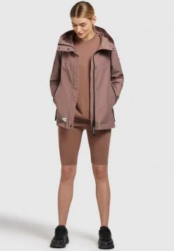 Khujo Femme KAYA Blouson Mauve -Khujo Soldes 61533e5b2a2b4ef1af5c45d1ab93a07b