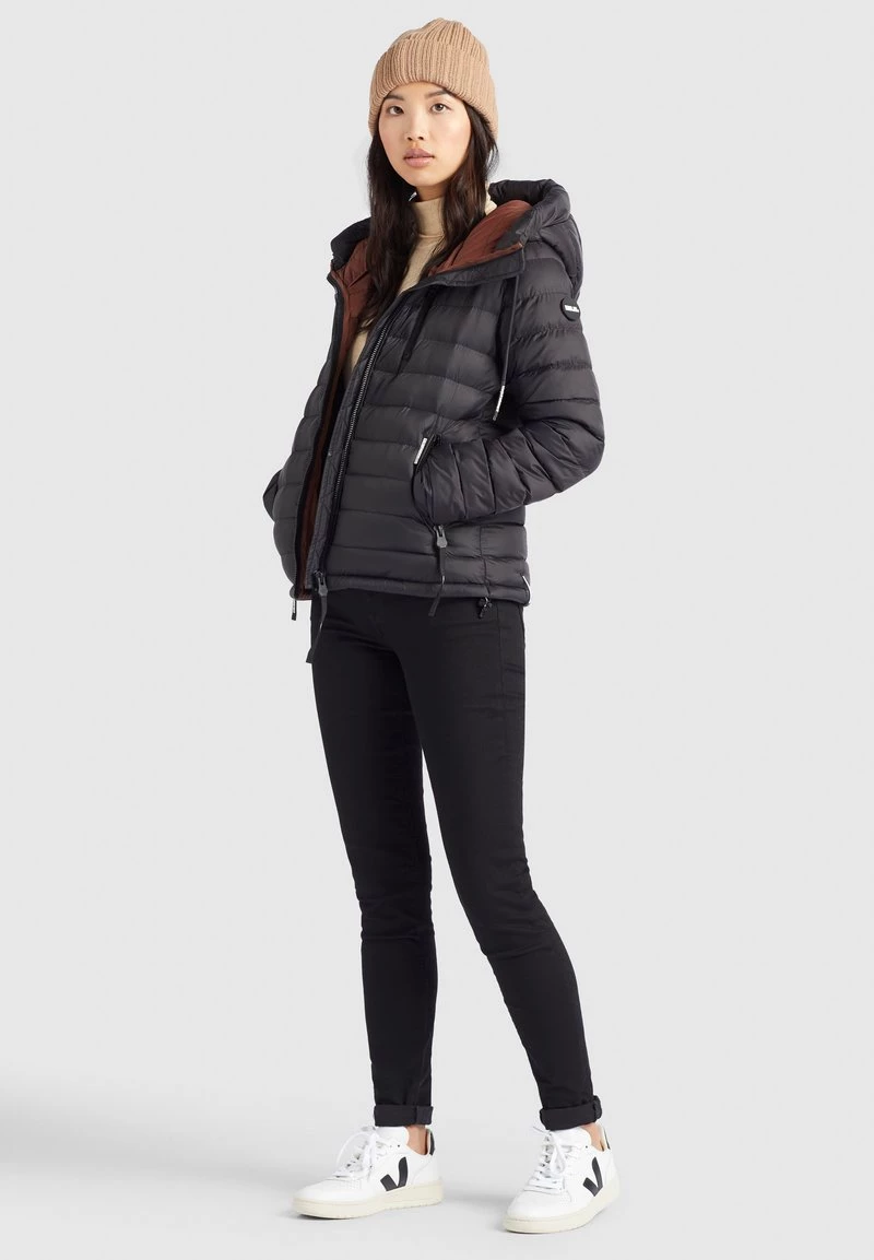 Khujo LOVINA Veste Mi Saison Schwarz Femme 4 Khujo LOVINA Veste Mi Saison Schwarz Femme – Image 2