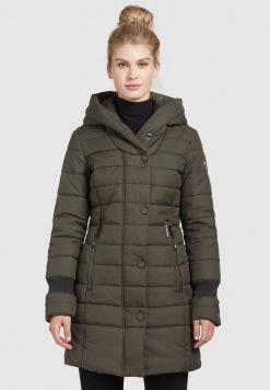 Khujo CONSTANZE STRUCTURED Veste D'hiver Dunkeloliv Femme