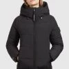 Khujo Femme ISIDORA Veste D'hiver Schwarz -Khujo Soldes 638d94cc2d584174920fb20d37479446