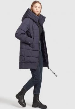 Khujo NAVASSA Veste D'hiver Dunkelblau Femme -Khujo Soldes 642d1cbbad38462fa4ed9c0fac04b9b6