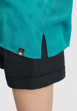 Khujo Blouse Blaugrün Femme -Khujo Soldes 64ca22f676cd4dbd92dea833281409ee