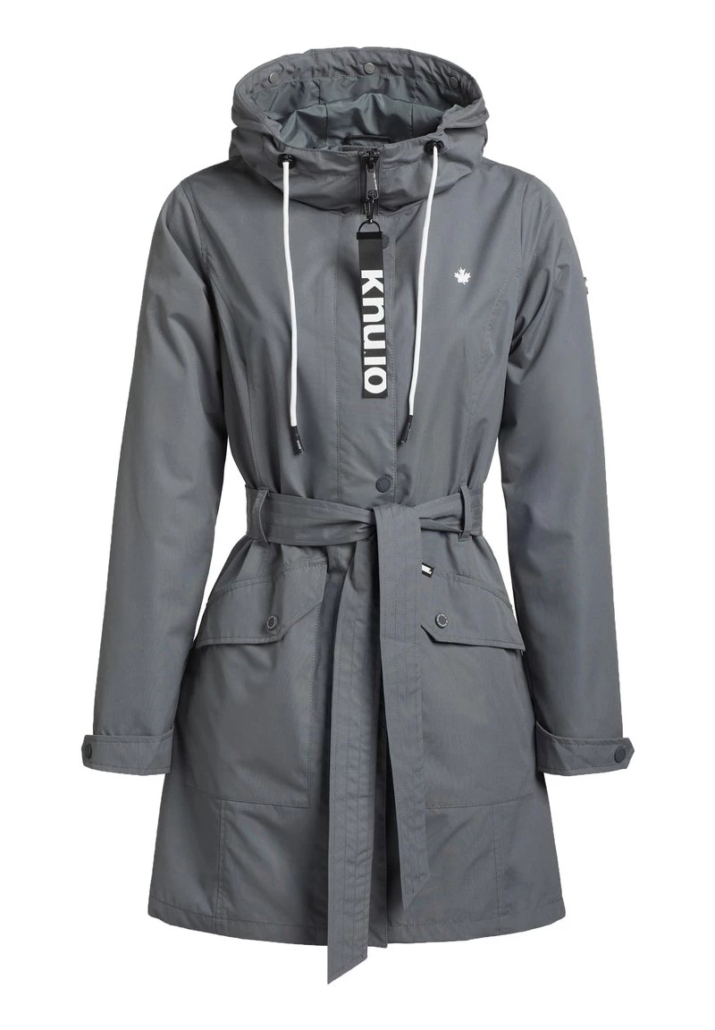 Khujo Femme LAUREN Trench Graublau 8 Khujo Femme LAUREN Trench Graublau – Image 6