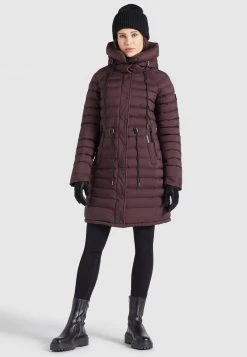 Khujo NIANA MATT Veste D'hiver Weinrot Femme