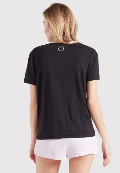 Khujo BANANI INSTINCT T Shirt Imprimé Schwarz Femme -Khujo Soldes 6592969ee374420abf7c51e7148ae528