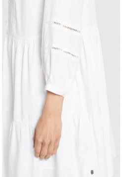 Khujo Femme CREPES Robe De Jour Weiß 16 Khujo Femme CREPES Robe De Jour Weiß -Khujo Soldes 65e6e3ff56f143f583624937cd73f4ed