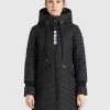 Khujo Femme MANTEL TOOTS STRUCTURED Veste D'hiver Schwarz -Khujo Soldes 67b679c023ae4da8ba3a2c2e4decc5ac