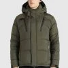 Khujo Homme BUNKER Veste D'hiver Oliv -Khujo Soldes 67d5e48616434a218055fd08fc2f2ece