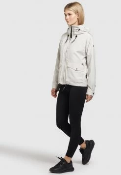 Khujo BLAIR Veste Mi Saison Hellgrau Femme -Khujo Soldes 67da41426a2e4f34a45c50c1fdeadae8