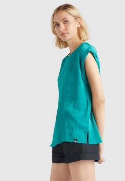 Khujo Blouse Blaugrün Femme -Khujo Soldes 6815140be67749edb9828ae73c669305